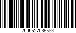 Código de barras (EAN, GTIN, SKU, ISBN): '7909527065598'