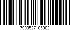 Código de barras (EAN, GTIN, SKU, ISBN): '7909527106802'