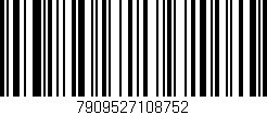 Código de barras (EAN, GTIN, SKU, ISBN): '7909527108752'