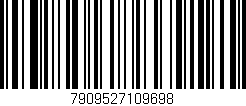 Código de barras (EAN, GTIN, SKU, ISBN): '7909527109698'