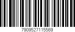 Código de barras (EAN, GTIN, SKU, ISBN): '7909527115569'