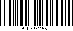 Código de barras (EAN, GTIN, SKU, ISBN): '7909527115583'