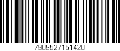 Código de barras (EAN, GTIN, SKU, ISBN): '7909527151420'