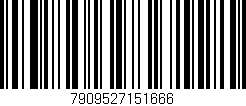 Código de barras (EAN, GTIN, SKU, ISBN): '7909527151666'