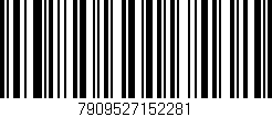 Código de barras (EAN, GTIN, SKU, ISBN): '7909527152281'