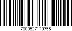 Código de barras (EAN, GTIN, SKU, ISBN): '7909527178755'