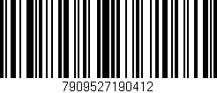 Código de barras (EAN, GTIN, SKU, ISBN): '7909527190412'