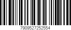 Código de barras (EAN, GTIN, SKU, ISBN): '7909527252554'
