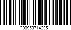 Código de barras (EAN, GTIN, SKU, ISBN): '7909537142951'