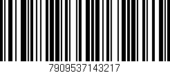 Código de barras (EAN, GTIN, SKU, ISBN): '7909537143217'