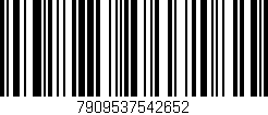 Código de barras (EAN, GTIN, SKU, ISBN): '7909537542652'