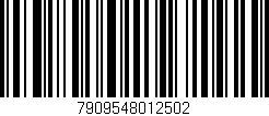 Código de barras (EAN, GTIN, SKU, ISBN): '7909548012502'