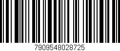 Código de barras (EAN, GTIN, SKU, ISBN): '7909548028725'