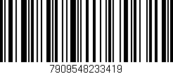 Código de barras (EAN, GTIN, SKU, ISBN): '7909548233419'