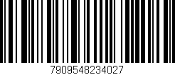 Código de barras (EAN, GTIN, SKU, ISBN): '7909548234027'