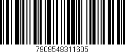 Código de barras (EAN, GTIN, SKU, ISBN): '7909548311605'