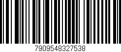 Código de barras (EAN, GTIN, SKU, ISBN): '7909548327538'