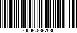 Código de barras (EAN, GTIN, SKU, ISBN): '7909548367930'