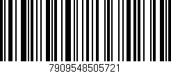 Código de barras (EAN, GTIN, SKU, ISBN): '7909548505721'