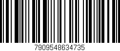 Código de barras (EAN, GTIN, SKU, ISBN): '7909548634735'