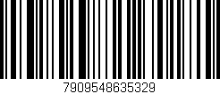 Código de barras (EAN, GTIN, SKU, ISBN): '7909548635329'