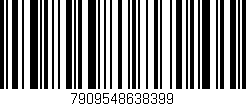 Código de barras (EAN, GTIN, SKU, ISBN): '7909548638399'