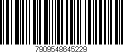 Código de barras (EAN, GTIN, SKU, ISBN): '7909548645229'