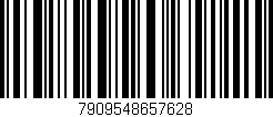Código de barras (EAN, GTIN, SKU, ISBN): '7909548657628'