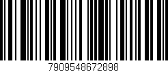 Código de barras (EAN, GTIN, SKU, ISBN): '7909548672898'