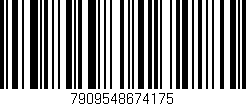 Código de barras (EAN, GTIN, SKU, ISBN): '7909548674175'