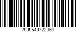 Código de barras (EAN, GTIN, SKU, ISBN): '7909548722968'