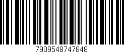 Código de barras (EAN, GTIN, SKU, ISBN): '7909548747848'