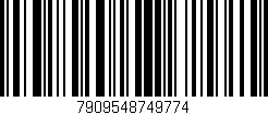 Código de barras (EAN, GTIN, SKU, ISBN): '7909548749774'
