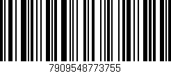 Código de barras (EAN, GTIN, SKU, ISBN): '7909548773755'