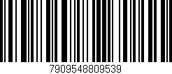Código de barras (EAN, GTIN, SKU, ISBN): '7909548809539'