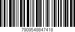 Código de barras (EAN, GTIN, SKU, ISBN): '7909548847418'
