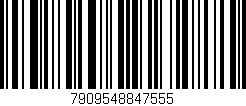 Código de barras (EAN, GTIN, SKU, ISBN): '7909548847555'