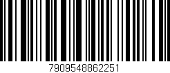 Código de barras (EAN, GTIN, SKU, ISBN): '7909548862251'