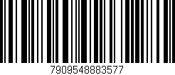 Código de barras (EAN, GTIN, SKU, ISBN): '7909548883577'