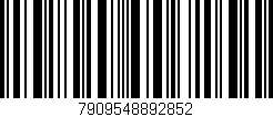 Código de barras (EAN, GTIN, SKU, ISBN): '7909548892852'