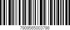 Código de barras (EAN, GTIN, SKU, ISBN): '7909565003798'