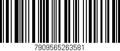 Código de barras (EAN, GTIN, SKU, ISBN): '7909565263581'