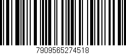 Código de barras (EAN, GTIN, SKU, ISBN): '7909565274518'