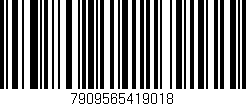 Código de barras (EAN, GTIN, SKU, ISBN): '7909565419018'