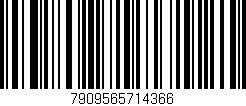 Código de barras (EAN, GTIN, SKU, ISBN): '7909565714366'