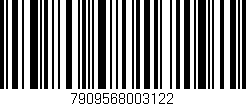 Código de barras (EAN, GTIN, SKU, ISBN): '7909568003122'