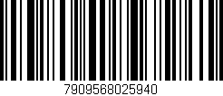 Código de barras (EAN, GTIN, SKU, ISBN): '7909568025940'