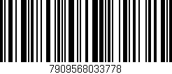 Código de barras (EAN, GTIN, SKU, ISBN): '7909568033778'