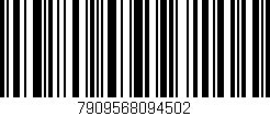 Código de barras (EAN, GTIN, SKU, ISBN): '7909568094502'