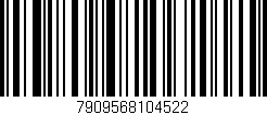 Código de barras (EAN, GTIN, SKU, ISBN): '7909568104522'